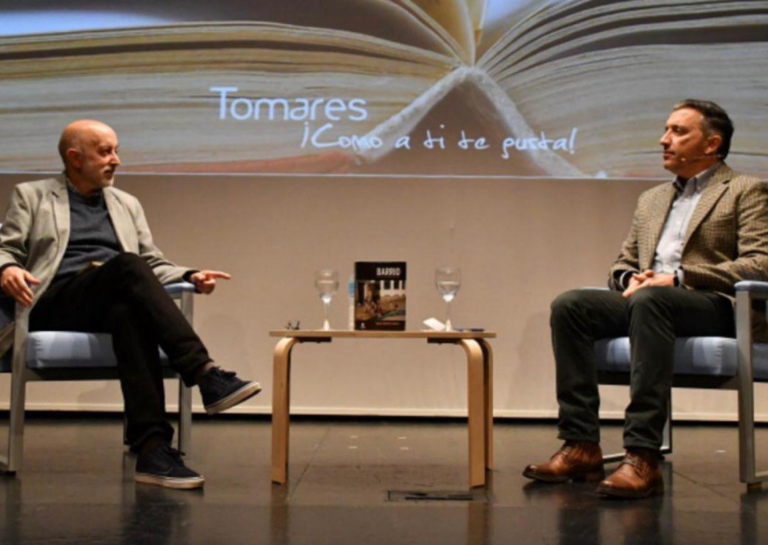 Presentación de Barrio en la Feria del Libro de Tomares. Marzo 2024